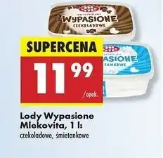 Biedronka Lody czekoladowe Mlekovita Wypasione oferta