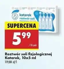 Biedronka Sól fizjologiczna Katarek oferta
