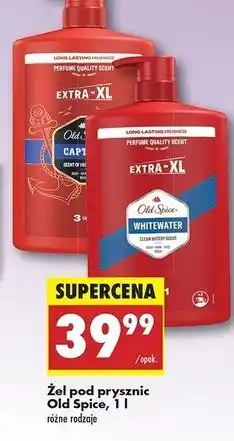 Biedronka Żel pod prysznic Old Spice Whitewater oferta