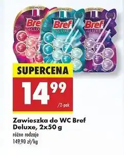 Biedronka Zawieszka do wc królewska orchidea Bref Deluxe oferta