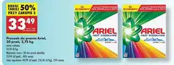 Biedronka Proszek do prania alpine color Ariel oferta