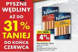 Biedronka Parówki z piersi kurczaka Krakus Animex oferta