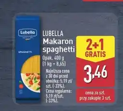 ALDI Makaron spaghetti Lubella makaron oferta