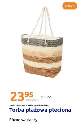 Action Torba plażowa pleciona oferta