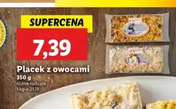 Lidl Placek jabłkowy Nugatex oferta