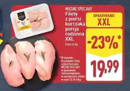 ALDI Filet z piersi kurcząt Mięsne specjały zawsze świeże (aldi) oferta
