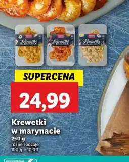 Lidl Krewetki gotowane w marynacie pikantnej Abramczyk oferta