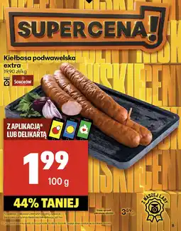 Delikatesy Centrum Kiełbasa podwawelska extra Sokołów oferta