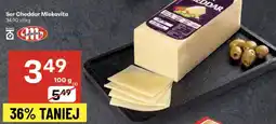Delikatesy Centrum Ser Cheddar Mlekovita 100g oferta
