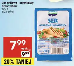 Delikatesy Centrum Ser grillowo-sałatkowy Krasnystaw 200g oferta