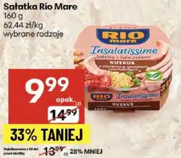 Delikatesy Centrum Sałatka Rio Mare 160g oferta