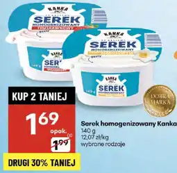 Delikatesy Centrum Serek homogenizowany Kanka 140g oferta