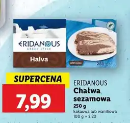 Lidl Chałwa kakaowa Eridanous oferta