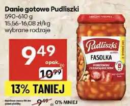 Delikatesy Centrum Danie gotowe Pudliszki 590-610g oferta