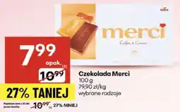 Delikatesy Centrum Czekolada Merci 100g oferta