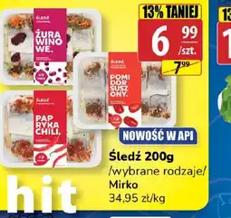 API MARKET Sledź Mirko oferta