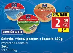 API MARKET Sałatka rybna/ pasztet z łososia Seko oferta