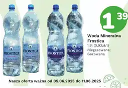 Limonka Woda Mineralna Frostica oferta