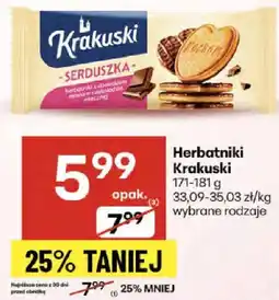 Delikatesy Centrum Herbatniki Krakuski 171-181g oferta