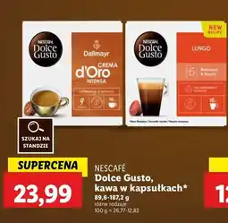 Lidl Kawa dallmayr crema d'oro intensa Nescafe dolce gusto oferta