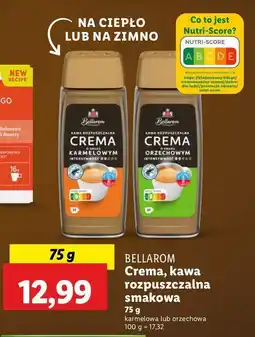 Lidl Kawa crema orzechowa Bellarom oferta