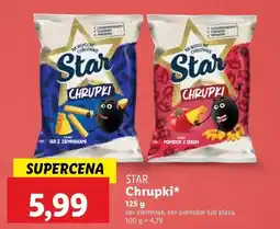 Lidl Chrupki pomidor z serem Star chips oferta