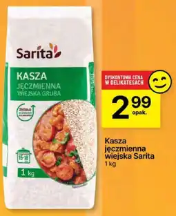 Delikatesy Centrum Kasza jęczmienna wiejska Sarita 1kg oferta
