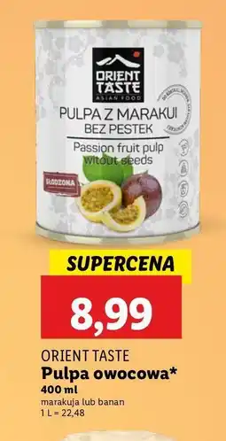 Lidl Pulpa marakuja Orient taste oferta