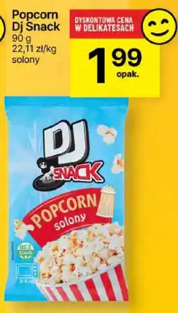 Delikatesy Centrum Popcorn DJ Snack 90g oferta