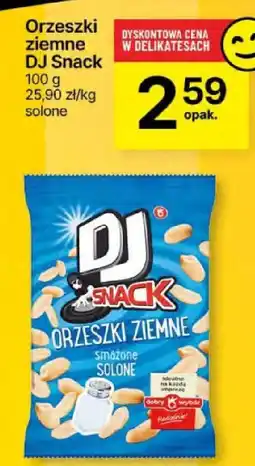 Delikatesy Centrum Orzeszki ziemne DJ Snack 100g oferta