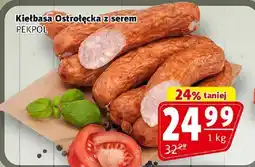 Prim Market Kiełbasa ostrołęcka z serem 1kg PEKPOL oferta