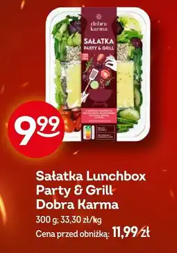 Żabka Sałatka lunchbox party & grill dobra karma oferta