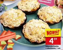 Twój Market Babeczka krucha z rabarbarem 1 szt. Białecki oferta