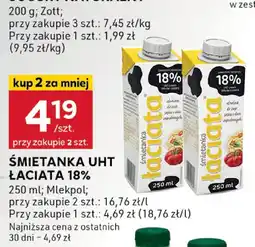 Stokrotka Śmietanka UHT Łaciata 18% Mlekpol oferta