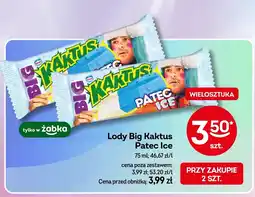 Żabka Lody Big Kaktus Patec Ice Żabka oferta
