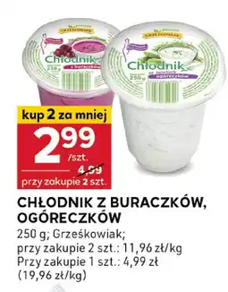 Stokrotka Chłodnik z buraczków, ogórkowy 250g Grześkowiak oferta