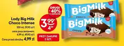 Żabka Lody Big Milk Choco Intense 100 ml oferta