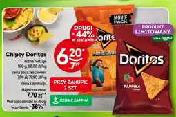 Żabka Chipsy Doritos różne rodzaje oferta