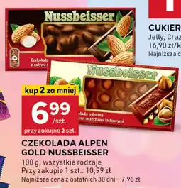 Stokrotka Czekolada Alpen Gold Nussbeisser 100g oferta