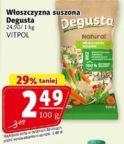 Włoszczyzna suszona Degusta 100 g VITPOL