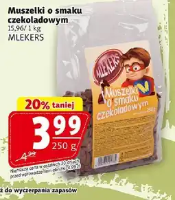 Prim Market Muszelki o smaku czekoladowym 250 g MLEKERS oferta