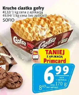 Prim Market Ciastka gofry Gofra 170g Sofio oferta