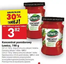 Twój Market Koncentrat pomidorowy Łowicz, 190 g oferta