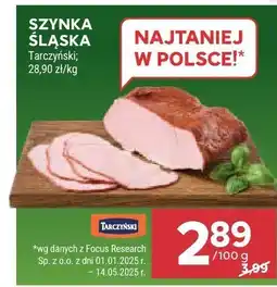 Stokrotka Szynka śląska 100g Tarczyński oferta