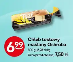 Żabka Chleb tostowy maślany Oskroba oferta