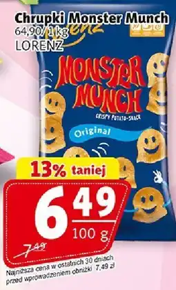 Prim Market Chrupki Monster Munch LORENZ oferta