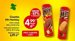 Żabka Ciastka Hit Markizy różne rodzaje 220g oferta
