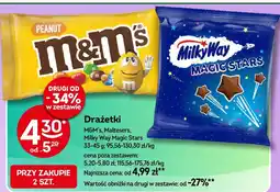 Żabka Drażetki M&M's, Maltesers, Milky Way Magic Stars Żabka oferta