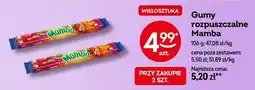 Żabka Gumy rozpuszczalne Mamba oferta