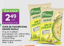 Stokrotka Zupa błyskawiczna Knorr Nudle ser w ziołach oferta